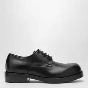 Dries Van Noten Classic black leather derby shoes