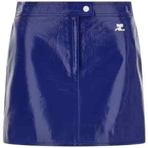 Courreges Reedition Vinyl Skirt