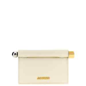 Jacquemus La Petite Pochette Rond Carré Clutch