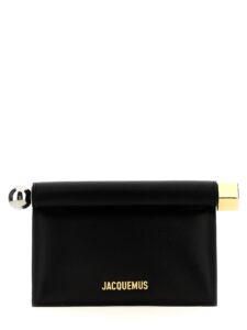 Jacquemus La Petite Pochette Rond Carré Clutch