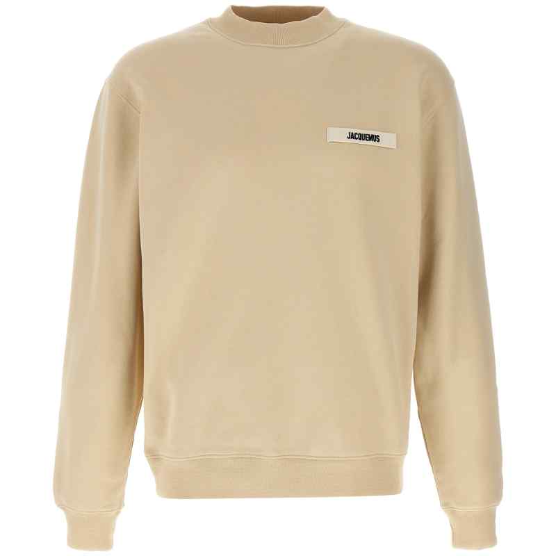 24ESSM00206AJ00126150_01_M_2025-12-18T15-54-17.598Z-2 Jacquemus Le Sweatshirt Gros Grain Sweatshirt
