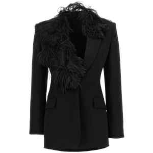 The Attico Feather Blazer