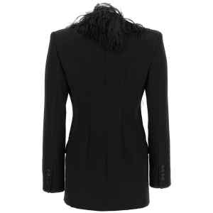 The Attico Feather Blazer