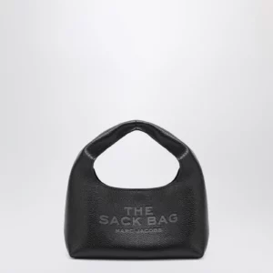 Marc Jacobs The Mini Sac Bag in black full-grain leather