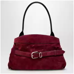Marc Jacobs Dakota bag in suede Dark Plum