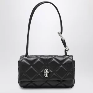 Marc Jacobs Black quilted Mini Dual Bag