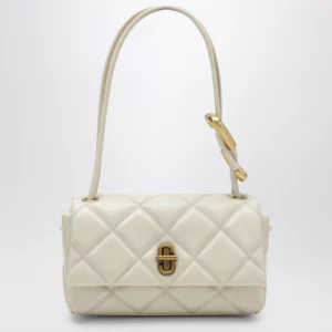 Marc Jacobs White quilted Mini Dual Bag