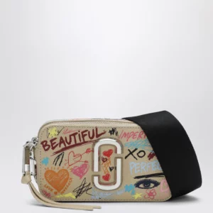 Marc Jacobs Snapshot Punk Scribble shoulder bag in leather