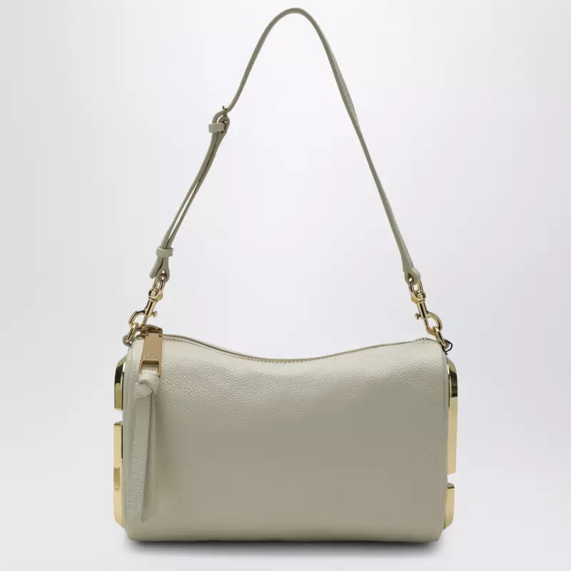 2S6HSH024H01LE_S_MARC-123.a Marc Jacobs Snapshot small shoulder bag in white leather