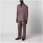 Tagliatore Taupe double-breasted wool suit