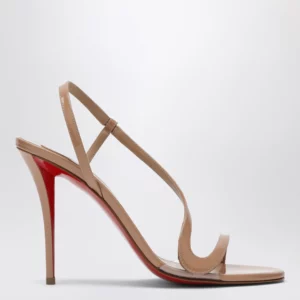 Christian Louboutin Blush Rosa Z sandals in patent calfskin leather