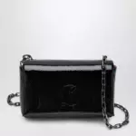 Christian Louboutin Loubi 54 large flap shoulder bag Black