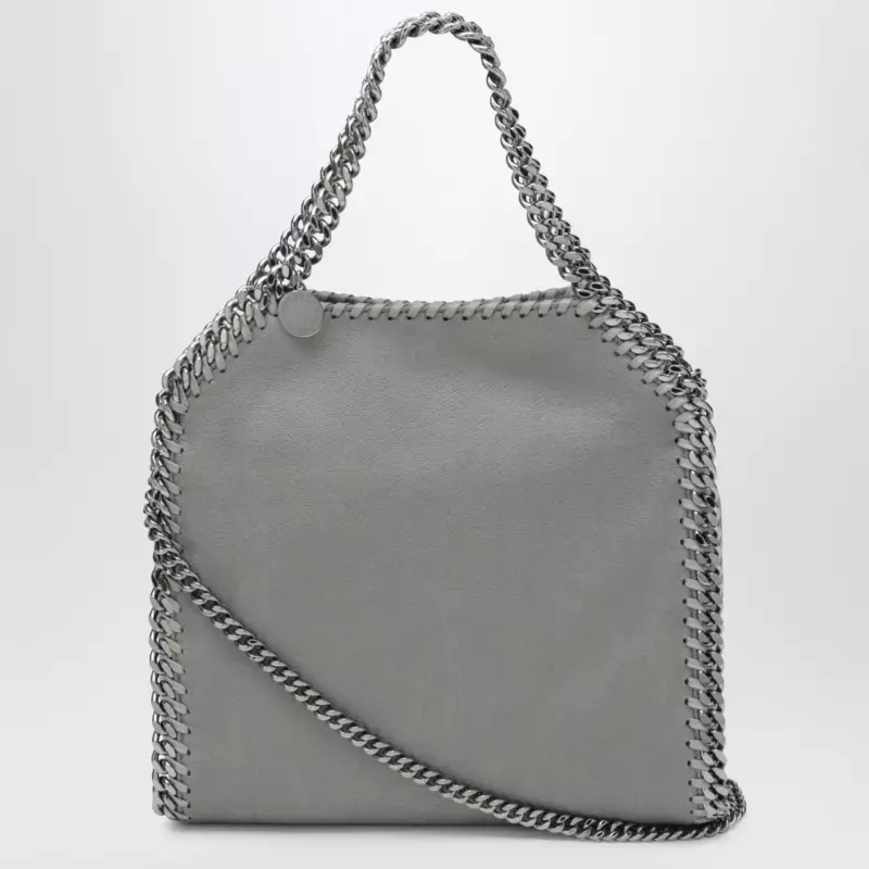 Stella McCartney Mini Falabella tote bag in light grey