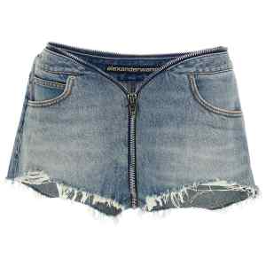 Alexander Wang Zip V-waist Shorts
