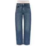 Denim X Alexander Wang Slit Hem Prestyle Hotfix Mesh Undie Jeans