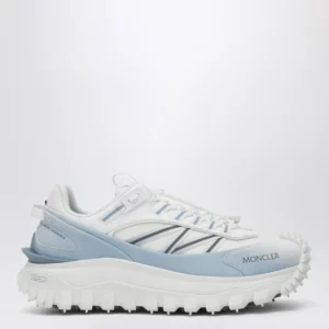Moncler Trailgrip sneakers white/light blue with Vibram® Megagrip sole
