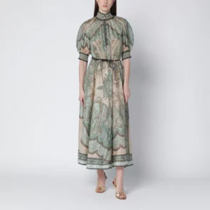 ZIMMERMANN Wanderlust Billow dress with tapestry print