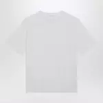 The Row Short-sleeve crewneck cotton T-shirt in white