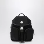 Moncler Mini Trick crossbody bag in black nylon