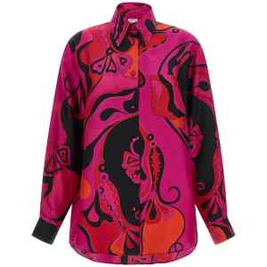 Emilio Pucci Patterned Silk Shirt
