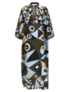 Emilio Pucci Occhi Caftan Dress