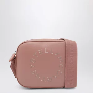 Stella McCartney Logo crossbody camera bag pink