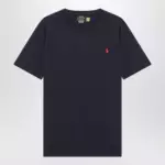 Polo Ralph Lauren T-shirt blue in cotton Custom Slim-Fit