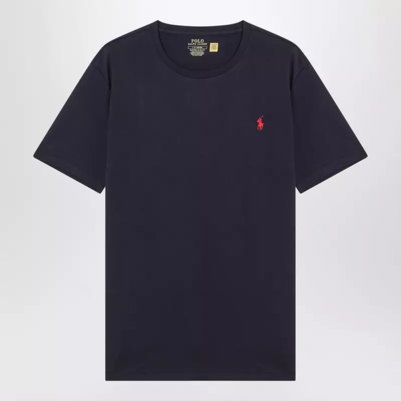 Polo Ralph Lauren T-shirt blue in cotton Custom Slim-Fit