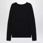 Polo Ralph Lauren Navy blue cable-knit cotton sweater
