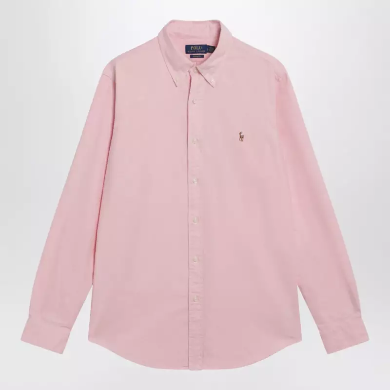Polo Ralph Lauren Pink Oxford Custom-Fit shirt