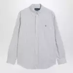 Polo Ralph Lauren Light blue/white striped Oxford shirt Custom-fit