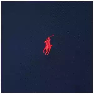 Polo Ralph Lauren Navy blue cotton Classic-Fit T-shirt