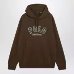 Polo Ralph Lauren Brown hoodie with logo