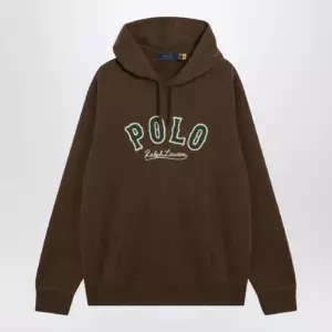 Polo Ralph Lauren Brown hoodie with logo