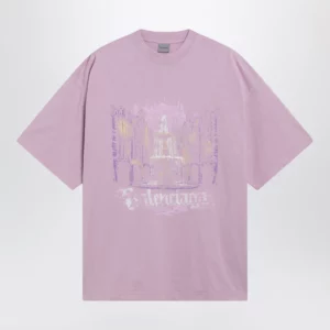 Balenciaga Light pink cotton T-shirt