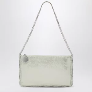 Stella McCartney Light lime green mini Falabella shoulder bag