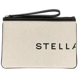 Stella Mccartney Logo Clutch Bag