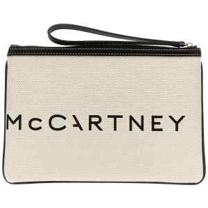 Stella Mccartney Logo Clutch Bag