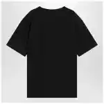 Valentino Black T-shirt with Le Chat de la Maison print
