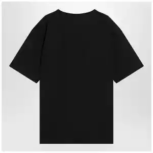 Valentino Black T-shirt with Le Chat de la Maison print