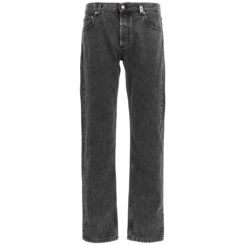 Alexander McQueen Metal Plate Jeans