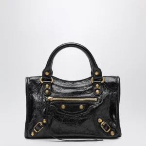 Balenciaga Le City mini bag in black lambskin