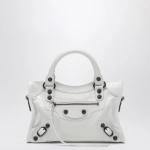 Balenciaga Le City Mini white tote bag