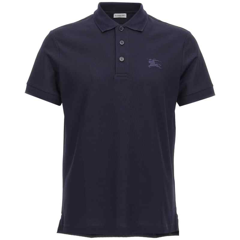 Burberry Logo Embroidery Polo Shirt