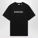 Burberry Black T-shirt with logo print