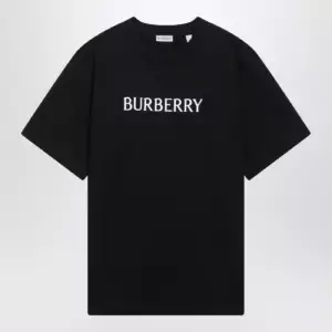 Burberry Black T-shirt with logo print