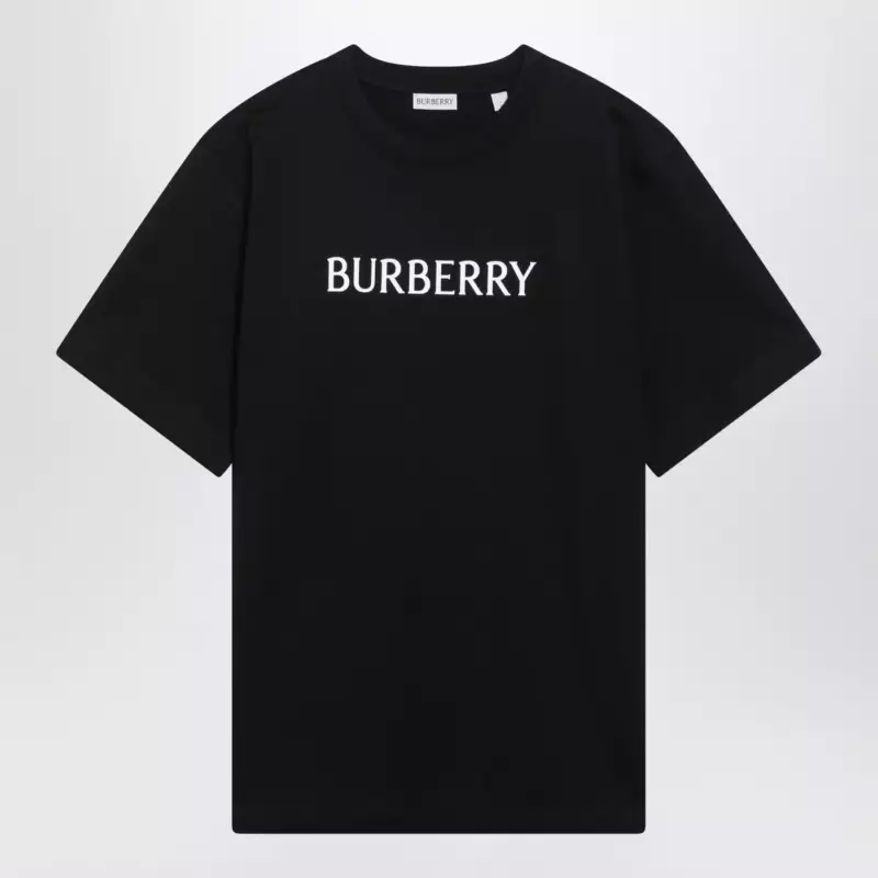 Burberry Black T-shirt with logo print