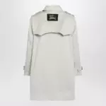 Burberry Short Summerside trench coat in cotton gabardine beige