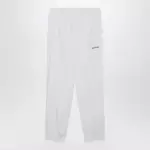 Balenciaga Logo jogging pants in white polyester