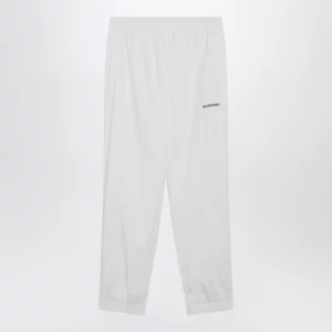 Balenciaga Logo jogging pants in white polyester